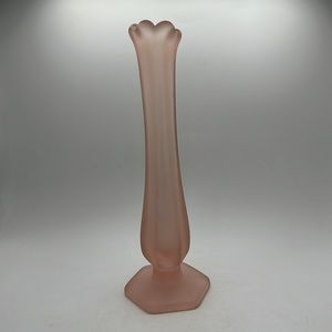 VTG Westmoreland Satin Glass Bud Vase